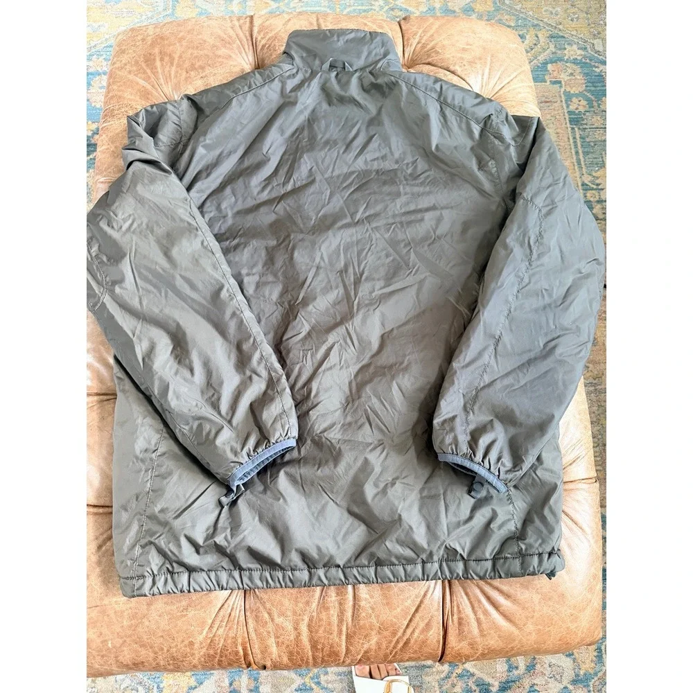 The North Face Mens XL Olive Brown Insulated Full Zip Jacket AQKW F09